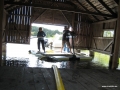 Dredging in boathouse
