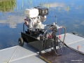 Hydraulic driven dredging pump