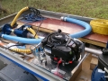 Hydraulic driven dredging pump