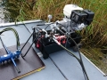 Dredging with hydraulic driven pump