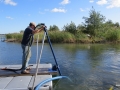Dredging with hydraulic driven pump